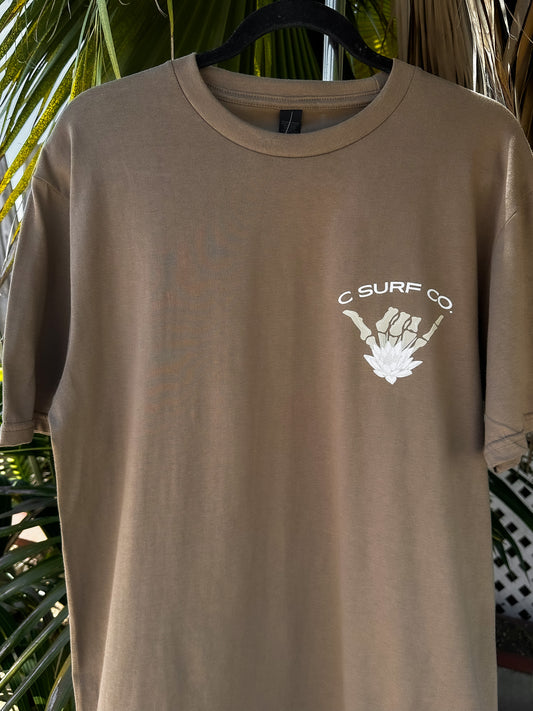 Lotus Shaka Men’s Tee - Safari