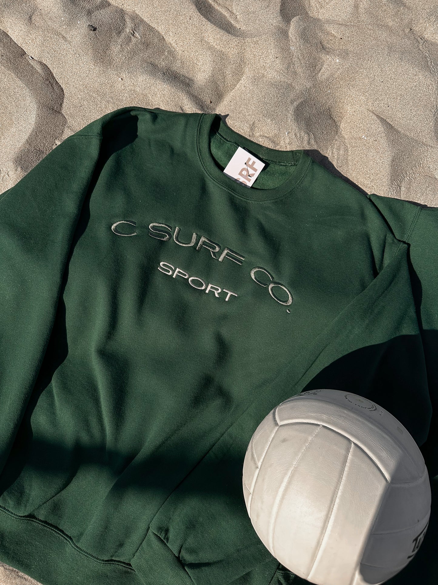 Sport Crewneck - Forest Green