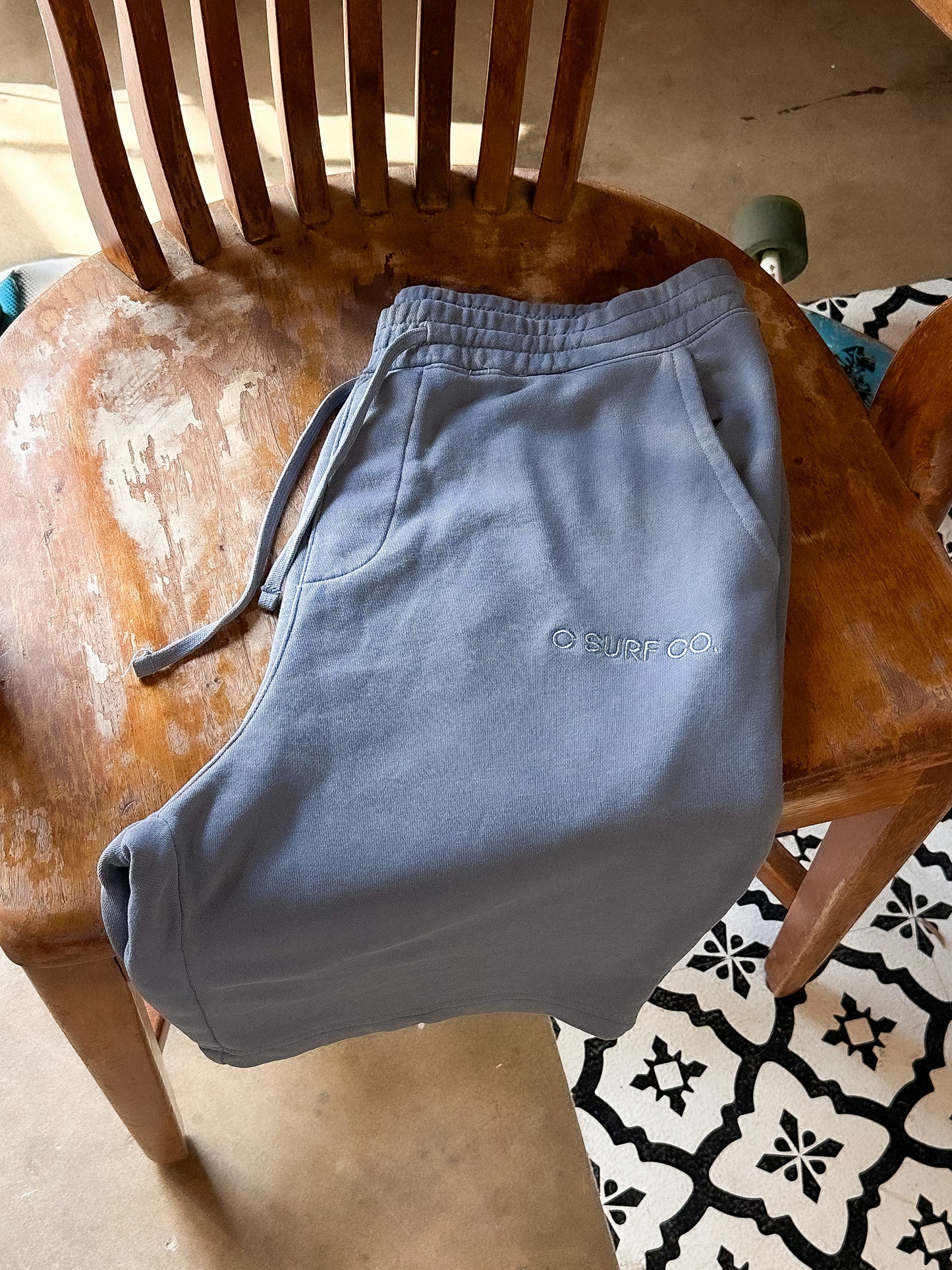 Shoreline Sweatshorts - Sea Blue