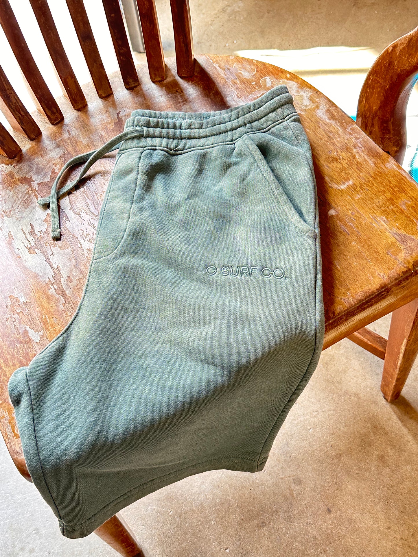 Shoreline Sweatshorts - Seafoam Green