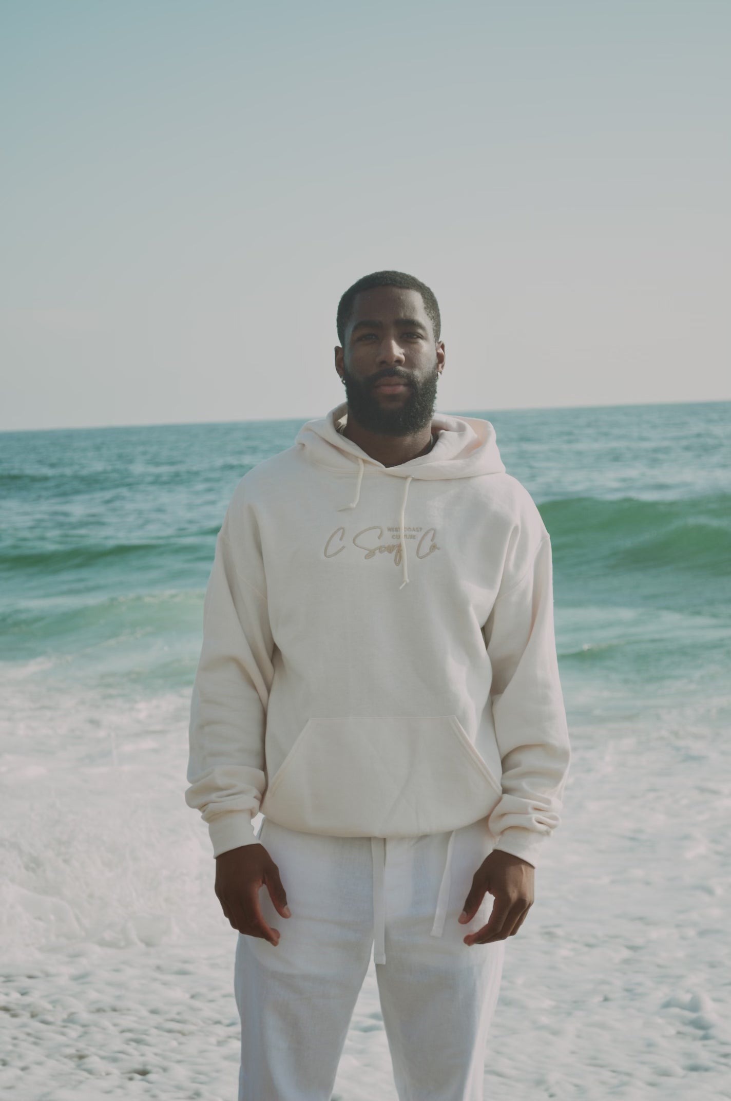 West Coast Culture Hoodie - Sweet Cream