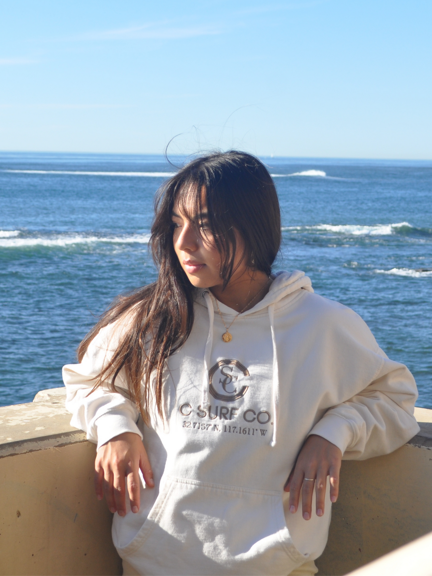 SD Coordinates Hoodie - Bone