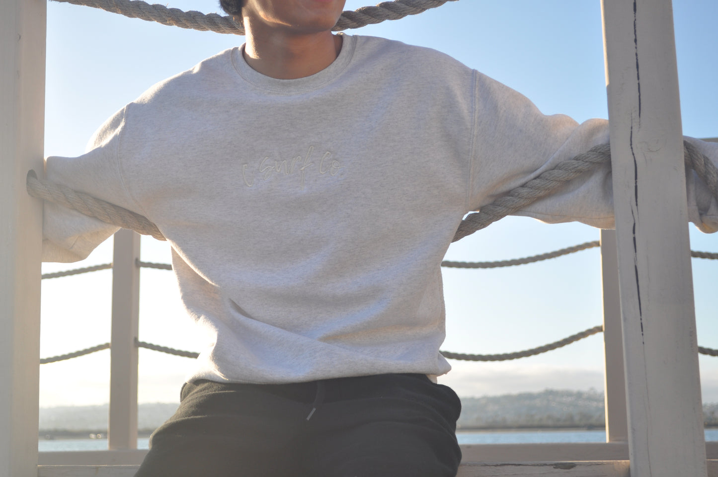 Classic Crewneck - Oatmeal Gray