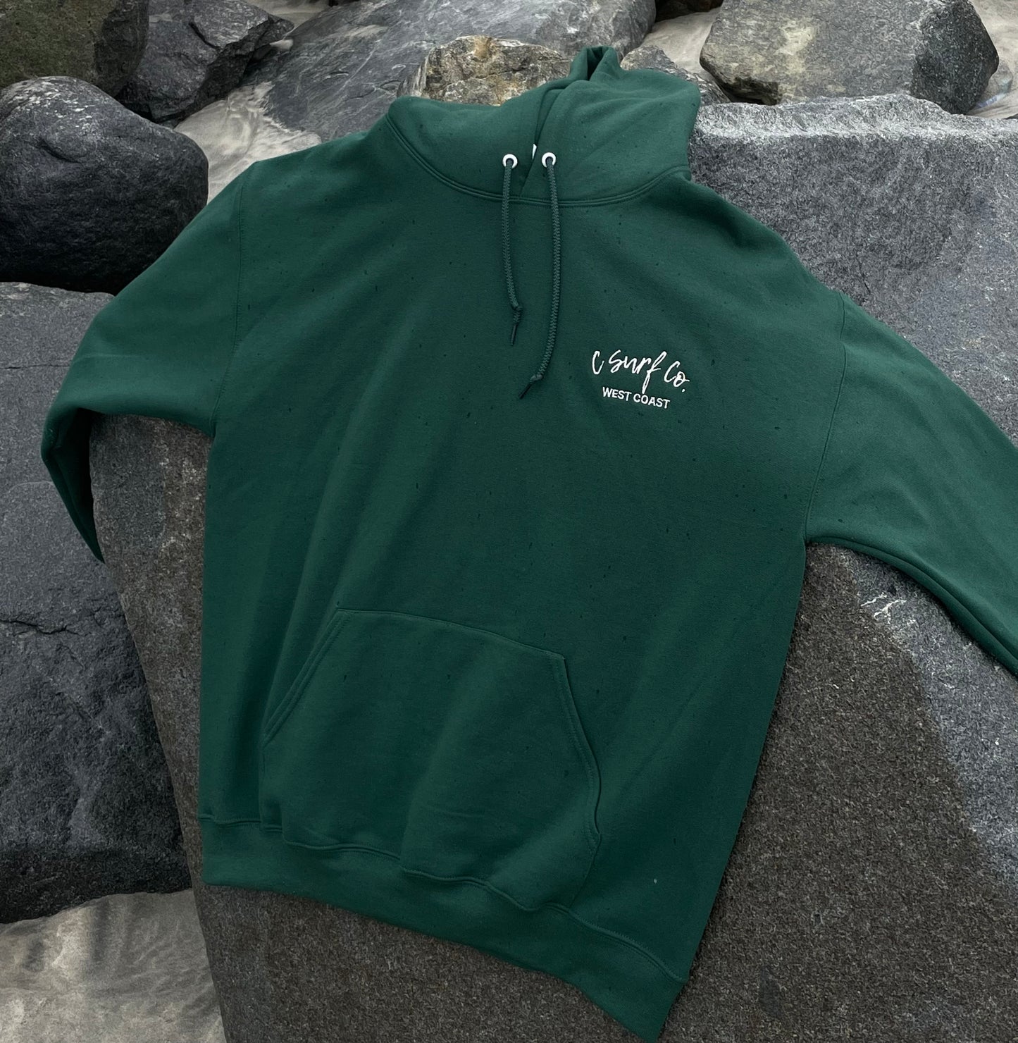 Classic West Coast Hoodie - Forest Green