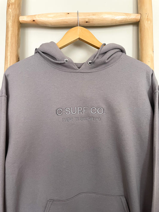 C Surf Co. Made in San Diego Hoodie - Rock