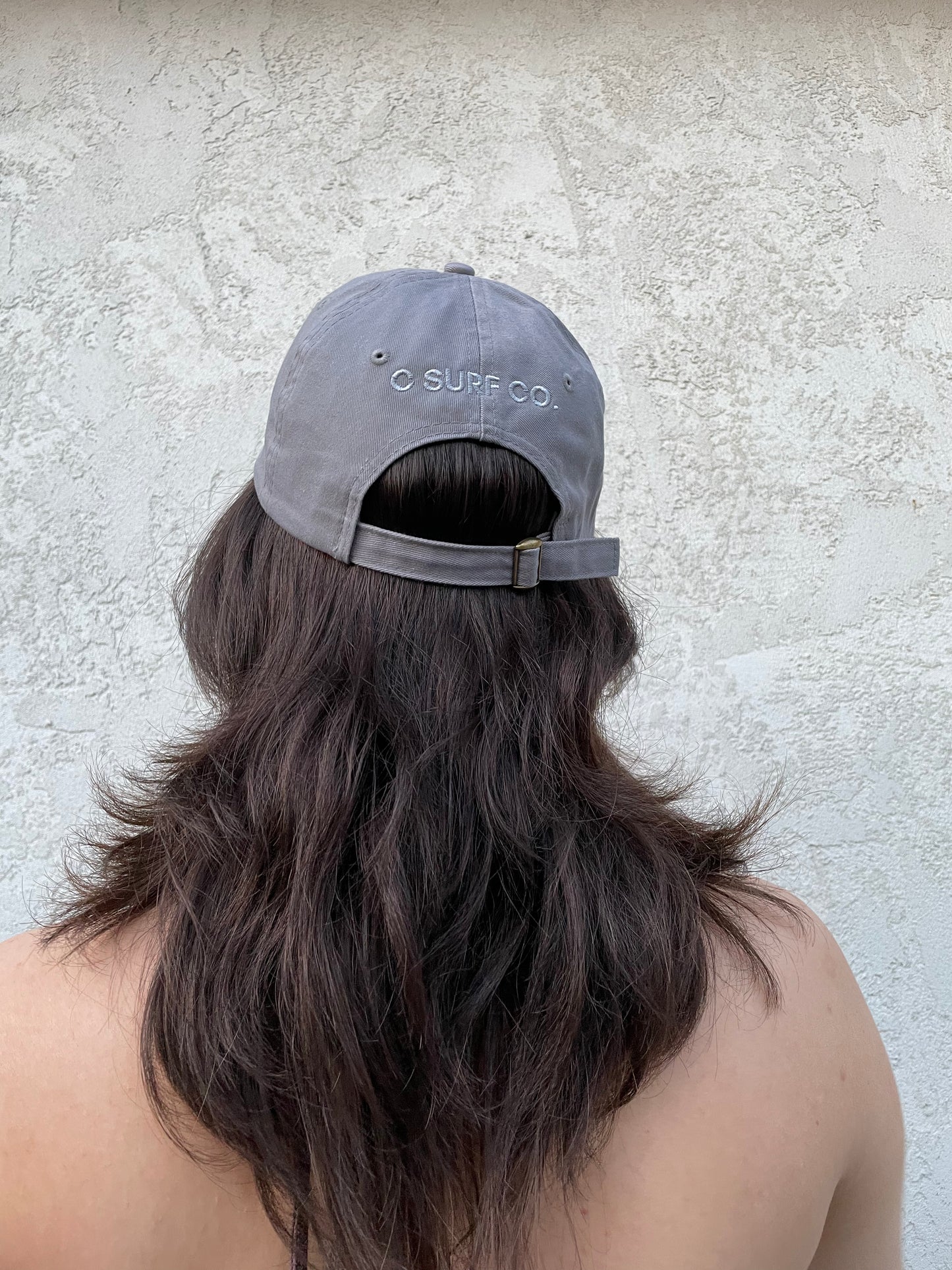 C Dad Hat in Light Grey