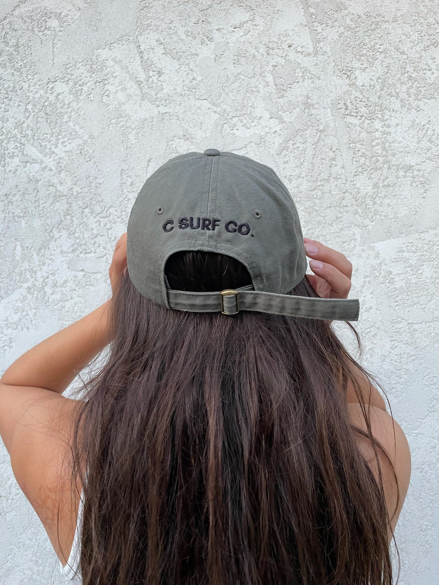 C Dad Hat - Olive Green