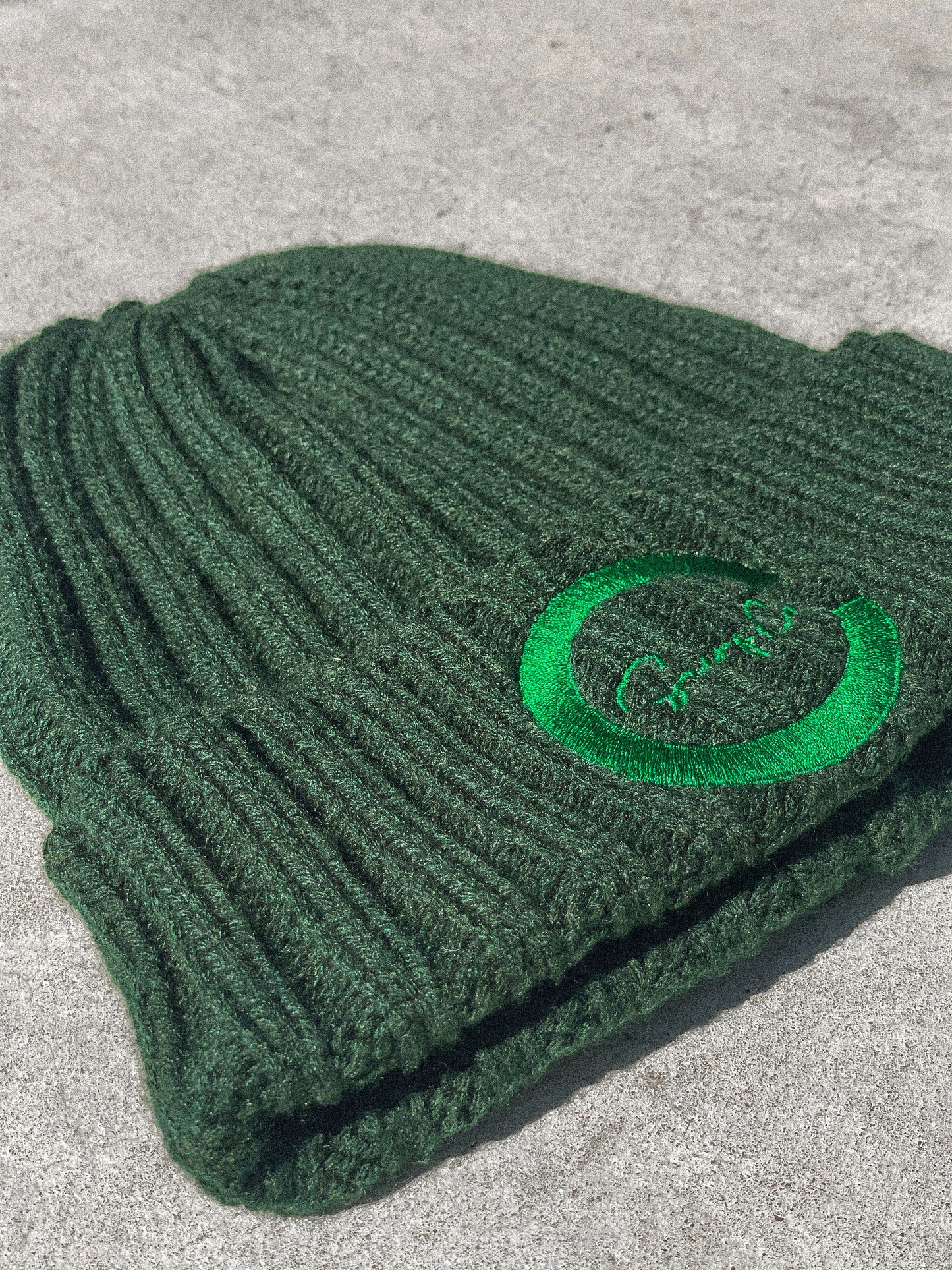 C Surf Co. Basic Beanie - Forest Green