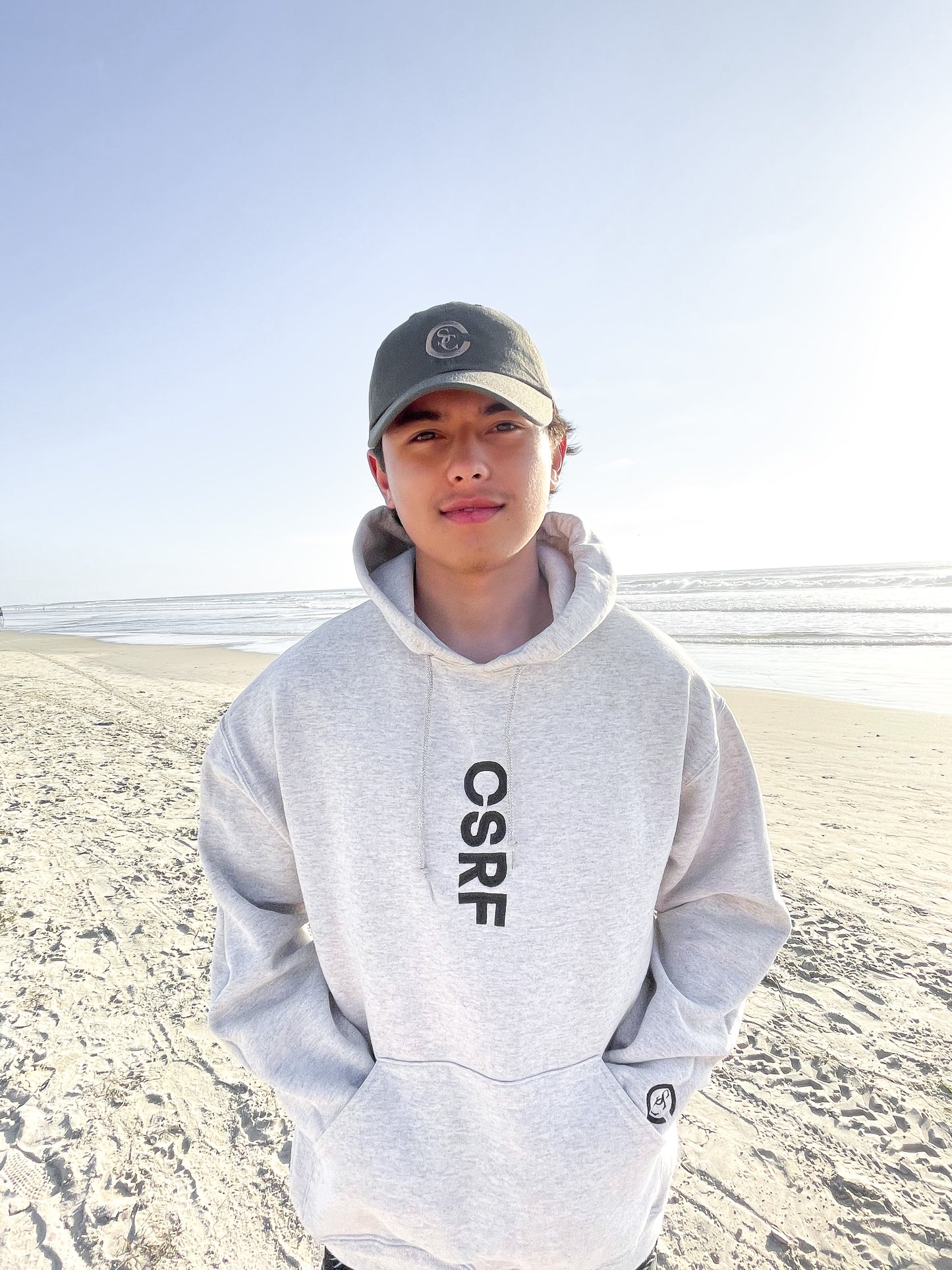 CSRF Hoodie - Heather Oat