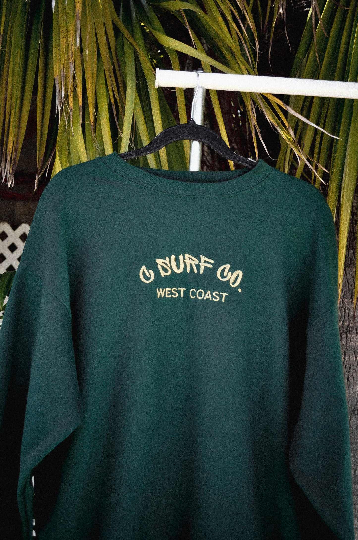 West Coast Crewneck - Forest Green