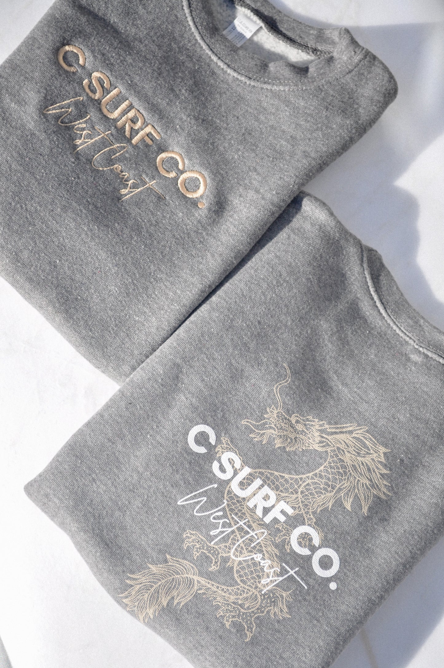 Dragon Toddler Crewneck Granite Heather