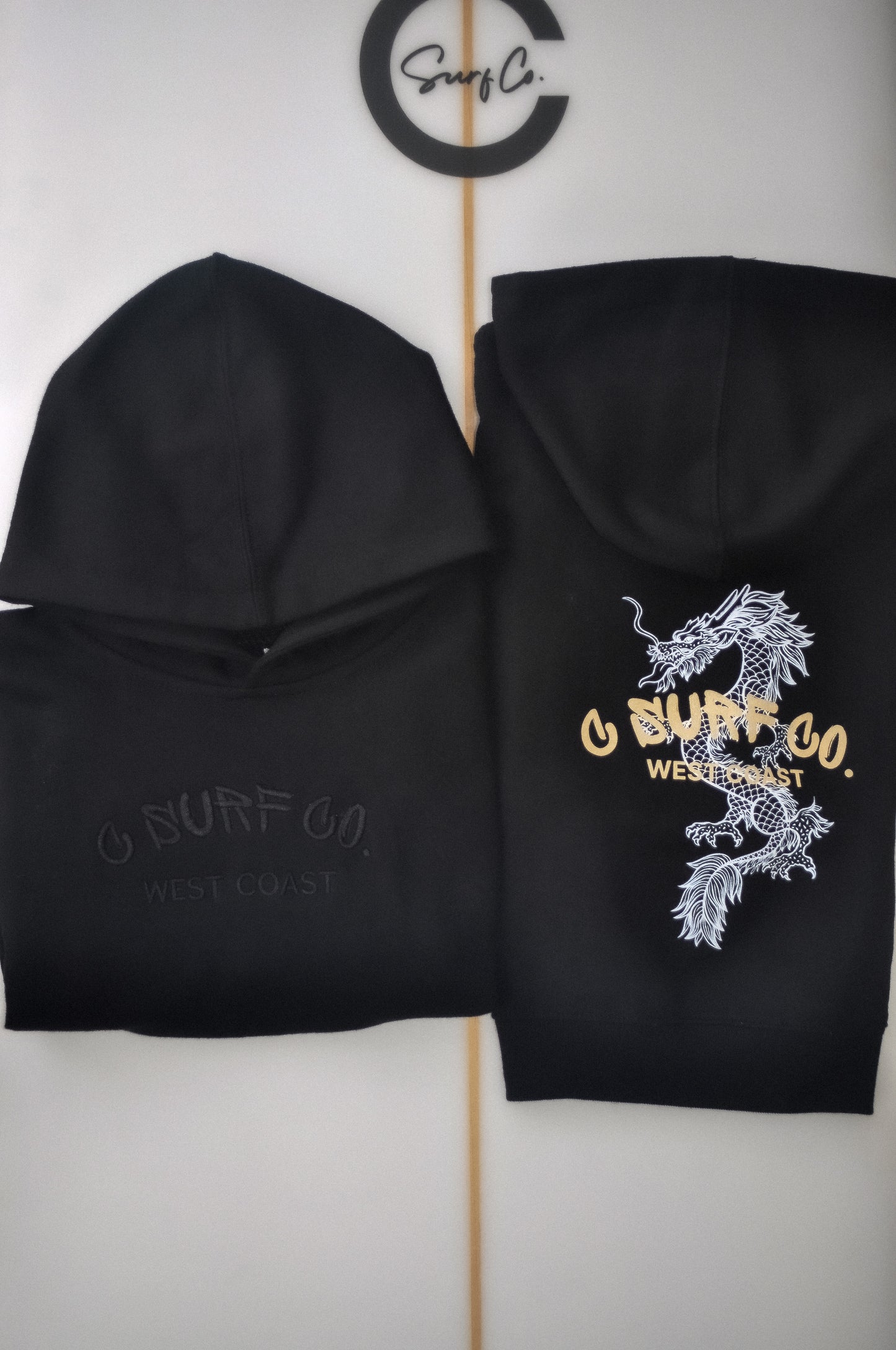 Toddler Dragon Hoodie - Black